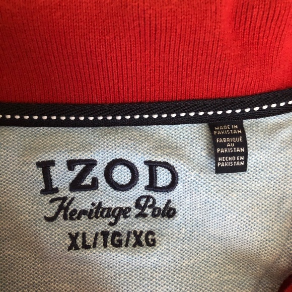 IZOD Red Polo - Picture 2 of 3
